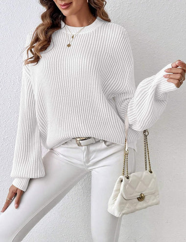 QIXING kerstpullover voor dames, ronde hals, lange mouwen, gebreide trui, kerstsweater, lange mouwen, XXL QIXING kerstpullover voor dames, ronde hals, lange mouwen, gebreide trui, kerstsweater, lange mouwen, XXL