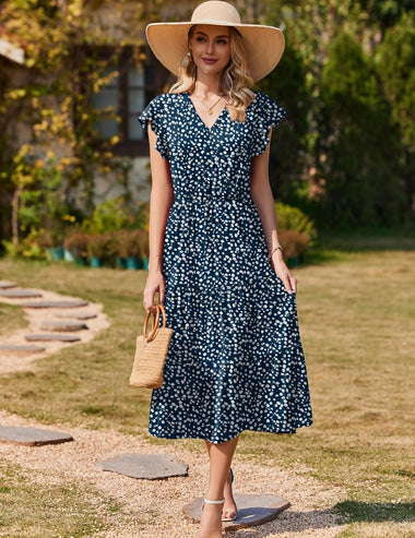 Zeagoo Women's Summer Maxi Dress Casual A Line Beach Dress (DE Only) ZEAGOO Zeagoo Women's Summer Maxi Dress Casual A Line Beach Dress (DE Only) ZEAGOO