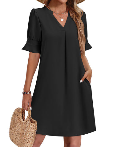 womens casual shift dresses Sylviya Women Casual Floral Print Mini Cap Sleeve Shift Dress Summer Dresses For Outfits Vacation Clothing Derby Dress,Sun