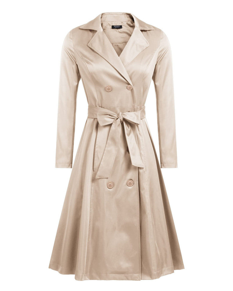 ジャケット・アウター Grace Long Trench Coat Grace Women's Pastel Green Cropped Leather Trench Coat | NYC