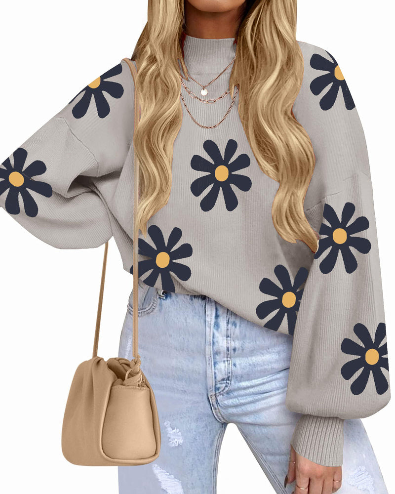 Zeagoo Women's Fall Fashion Turtleneck Sweaters