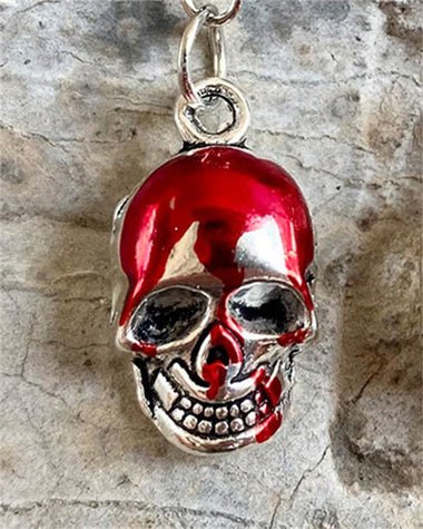 1Pair Halloween Skull Gear Shaped Vintage Drop Earrings